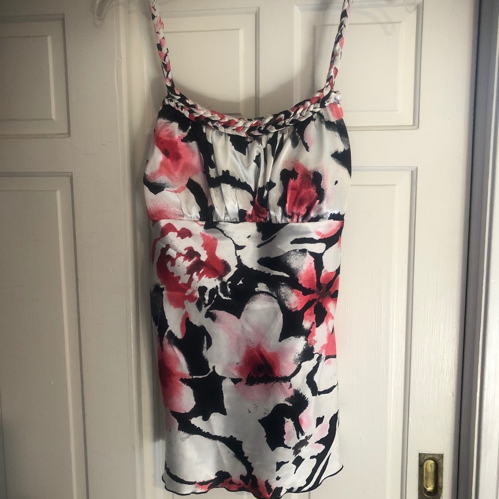 B-Wear Cute Satin Tank Top